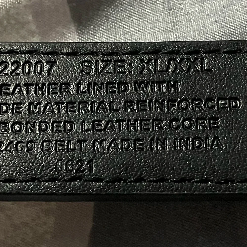 Reversible Brown/Black Leather Belt with Silver Buckle